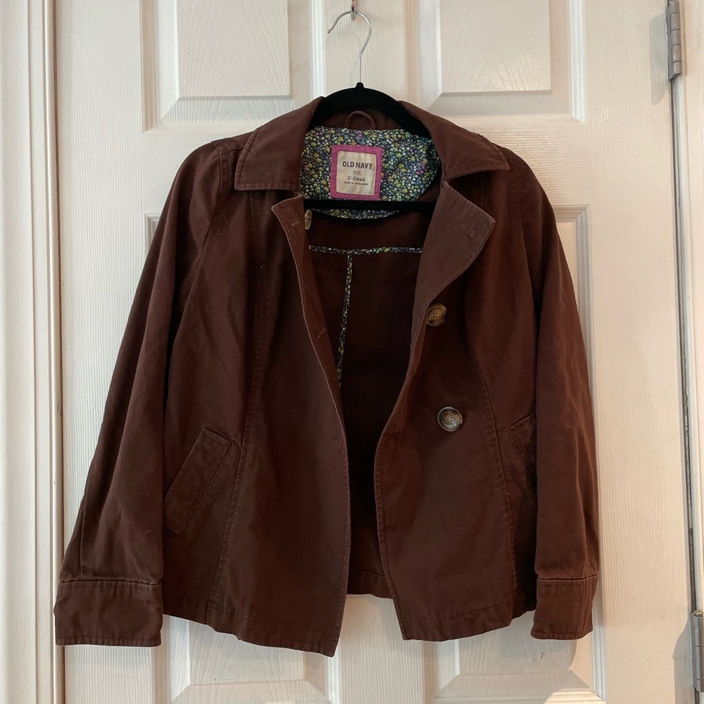 Canvas Peacoat Jacket - Picture 2 of 6